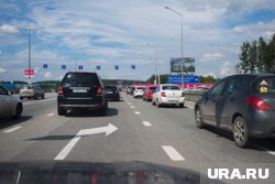 Сейчас пробка наблюдается на развязке ЕКАДа (архивное фото)