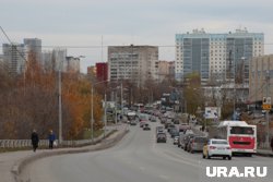 В пробках стоял почти весь центр Перми