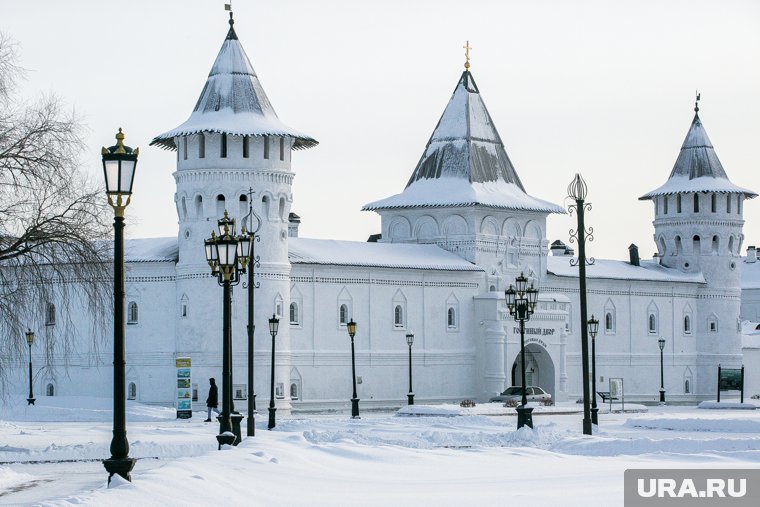 Тобольский кремль - одна из главных достопримечательностей города