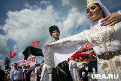 Ансамбль «Дагестан» дал концерт в центре Кургана (архивное фото)