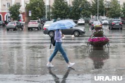 Дождь пройдет в Кургане на выходных 