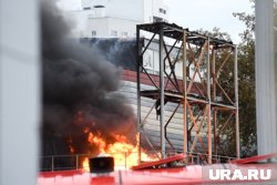 Взорвался грузовик с цистерной, рассказали очевидцы