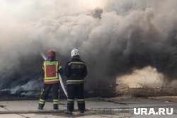 По предварительным данным, пострадавших в результате пожара нет
