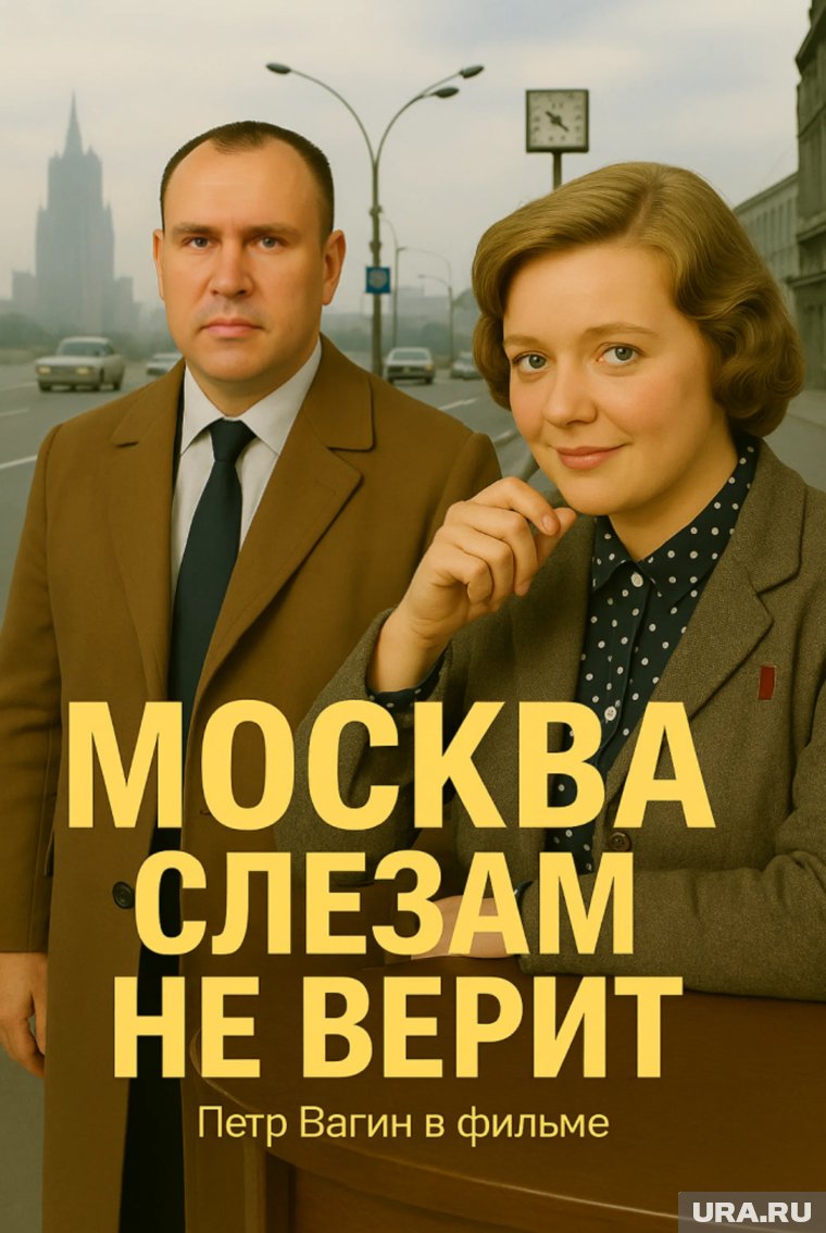 Петр Вагин в образе героя фильма «Москва слезам не верит»