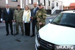 Военному подарили LADA Grantа