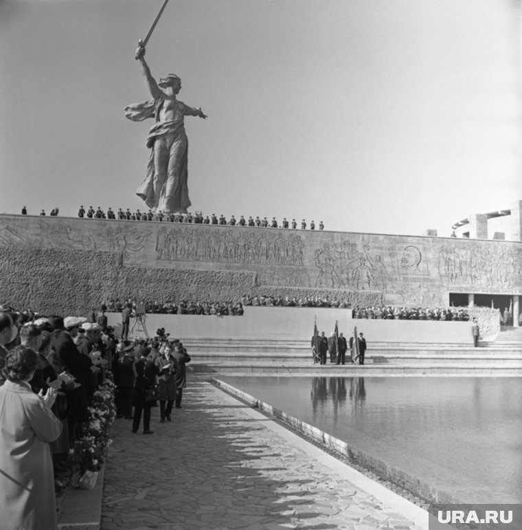 Торжественное открытие монумента состоялось в 1967 году