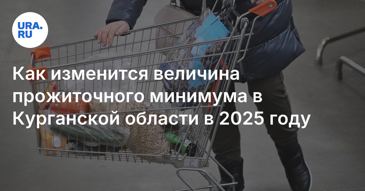 Прожиточный минимум в Курганской области в 2025 году: постановление ...