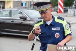 Автомобиль нарушителя задержан