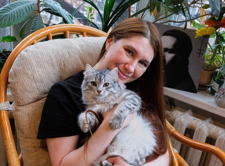 Екатерина является поклонницей Мэнсона. У нее даже живет кошка Хаос, которую назвали в честь любимого альбома артиста