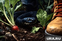 Угрозу для людей представляют гадюки 