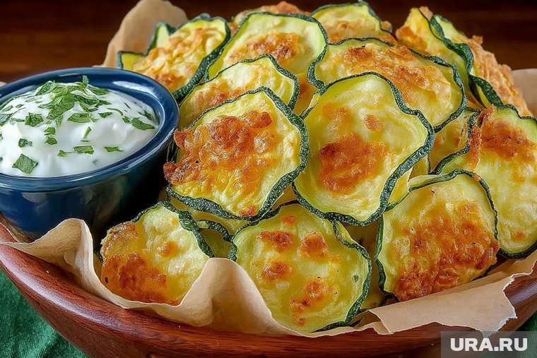 Чипсы из кабачков станут отличной закуской для всех любителей здорового образа жизни