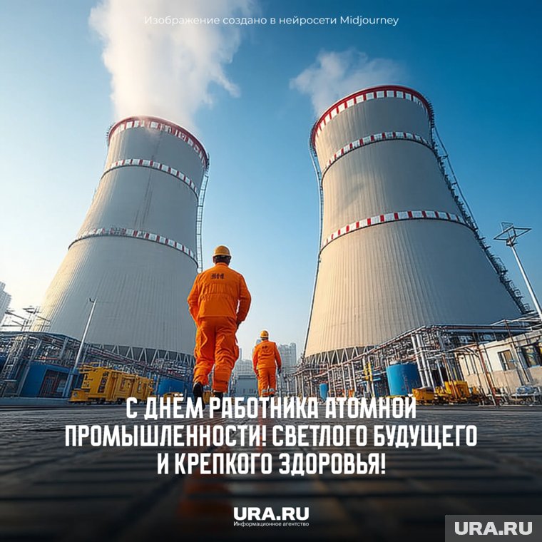 С Днем работника атомной промышленности! Желаем гармонии, тепла и успеха
