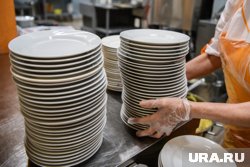 По словам пациентов, насекомые ползают по посуде в столовой