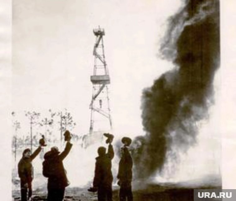 Бурение первых нефтяных скважин в ХМАО
