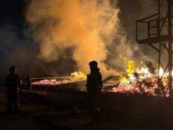 На тушение понадобилось несколько часов
