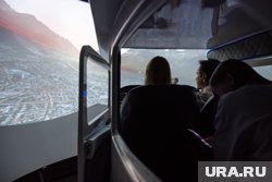 После Дубая полетали над Инсбруком