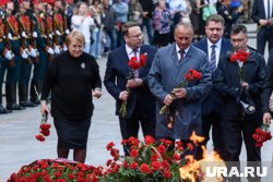 Траурная церемония возложения цветов, посвящённая Дню памяти и скорби