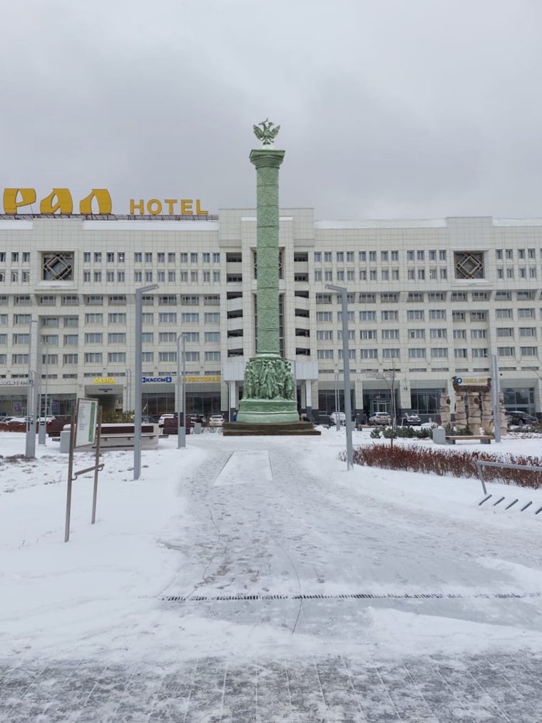 Высота памятника роду Строгановых составит 26 метров