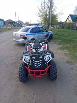 Квадроцикл нарушителей