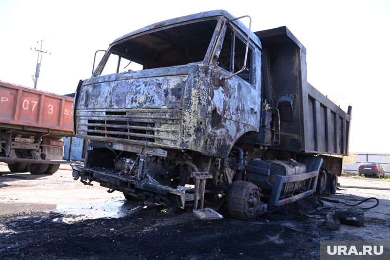 В Жезказгане загорелись три спецмашины, затем произошел взрыв ГВС (архивное фото)