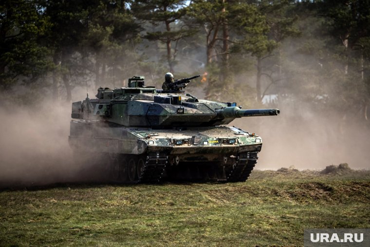 Операторы FVP-дронов уничтожили танк Leopard