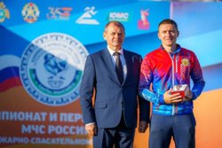 Чемпионат МЧС России по пожарно-спасательному спорту в городе Ханты-Мансийск