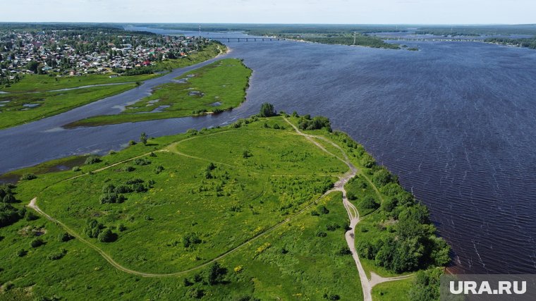 Река Кама — самый крупный приток Волги