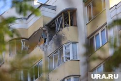 В результате обстрела ВСУ во многих домах были выбиты стекла (архивное фото)