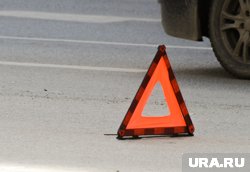 Авария случилась на выезде с заправочной станции