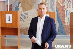 Вадим Шумков отдал голос на выборах депутатов областного парламента