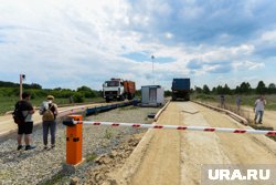 На надымской дороге будут штрафовать за перевес грузов (архивное фото)