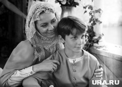 Германова на съемках совместного советско-норвежско-шведского фильма «Мио, мой Мио!»