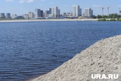 Техническое открытие первого городского пляжа в Тюмени состоялось, несмотря на перенос мероприятий