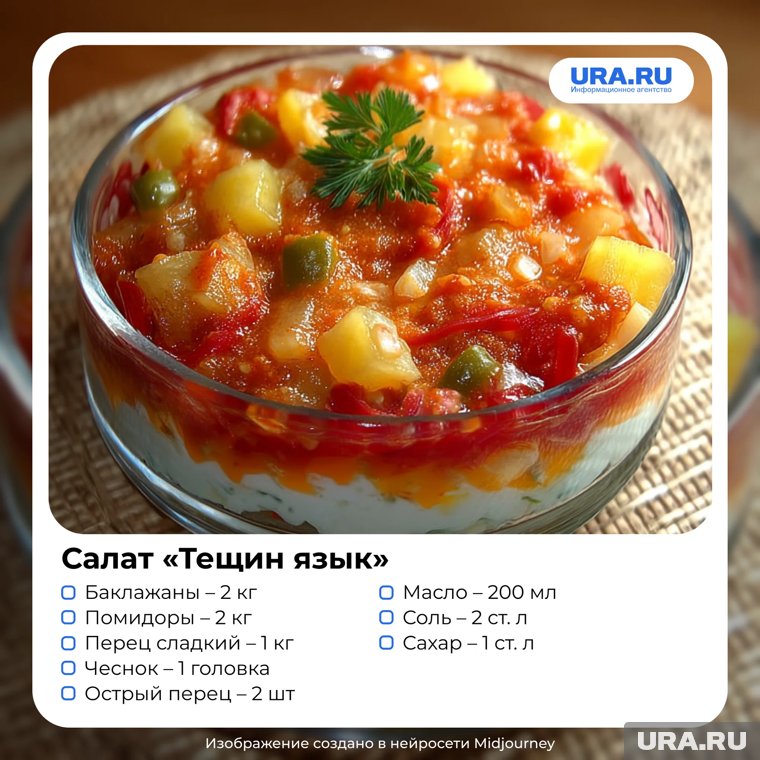 Острая закуска из баклажанов и перца
