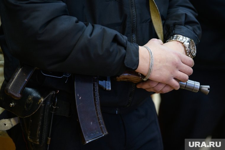 Задержание проводили оперативники угрозыска и бойцы Росгвардии
