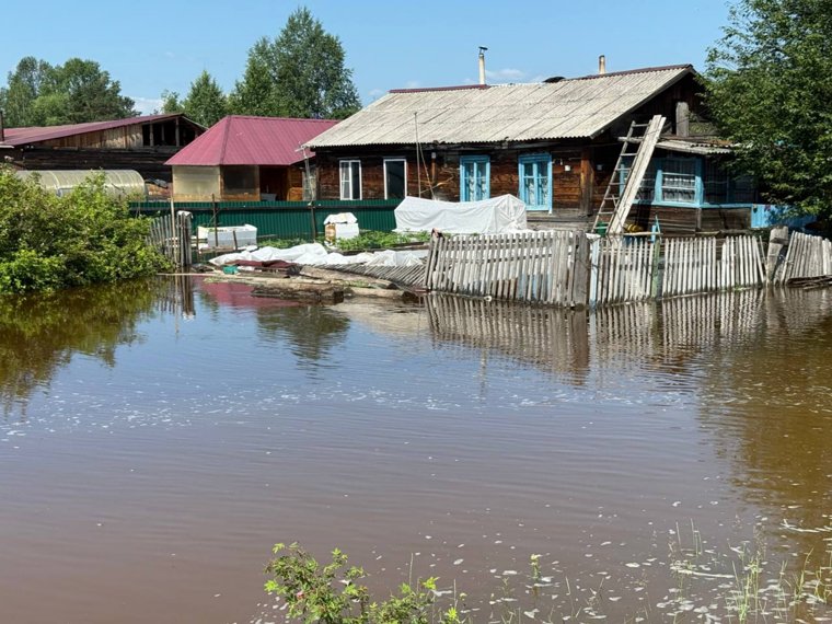36 домов затопило в поселении Ургал 1 в Хабаровском крае
