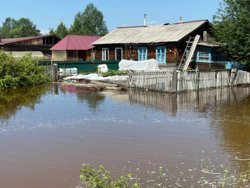 36 домов затопило в поселении Ургал 1 в Хабаровском крае