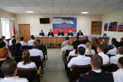 Сергей Космачев провел совещание с руководством района и сотрудниками отдела внутренних дел