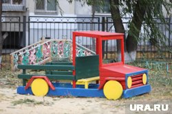 На месте старой детской площадки в Кургане построят новую