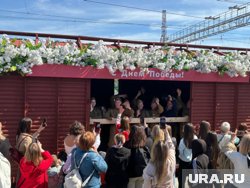 Поезд Победы прибыл в Челябинск 7 мая