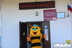 В Курганской области на выборах проголосовала Пчела
