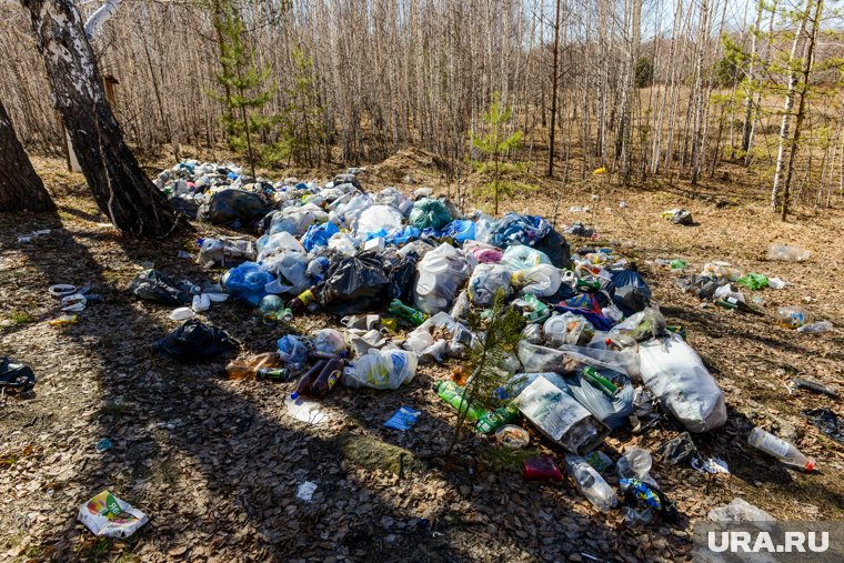 В гаражном кооперативе Салехарда образовалась стихийная свалка