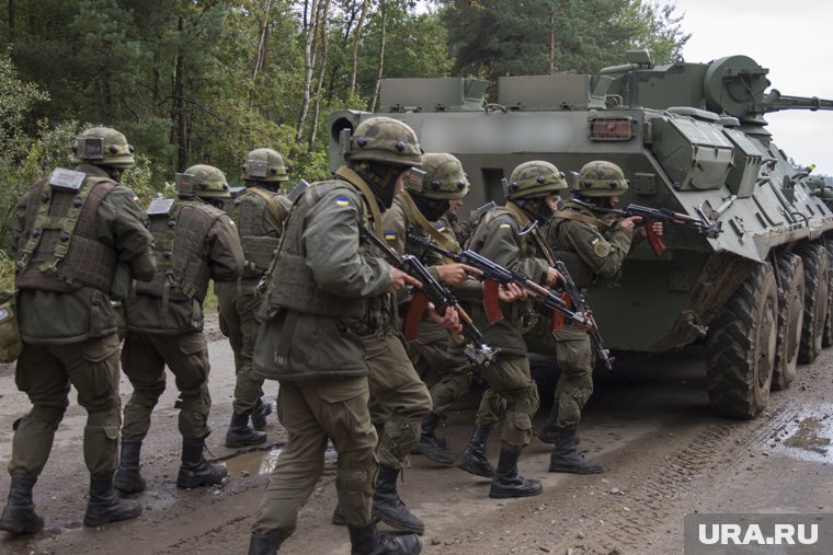 Основные усилия украинских войск направлены на создание оборонительных рубежей