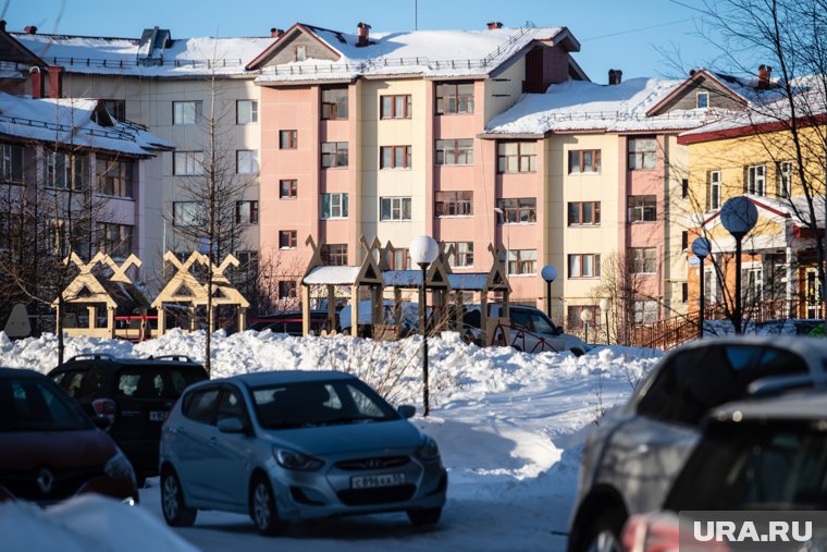 На детской площадке в Салехарде нет света (фото из архива)