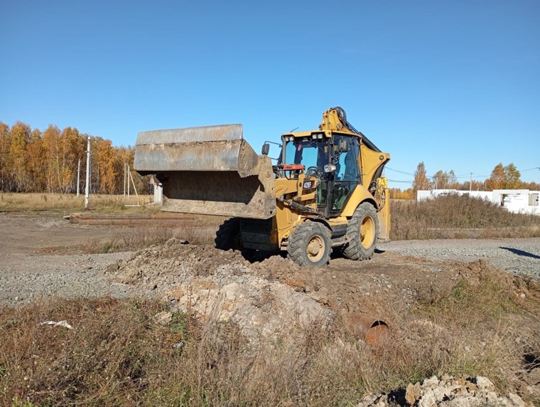 В коттеджном поселке под Курганом обустраивают новые дороги