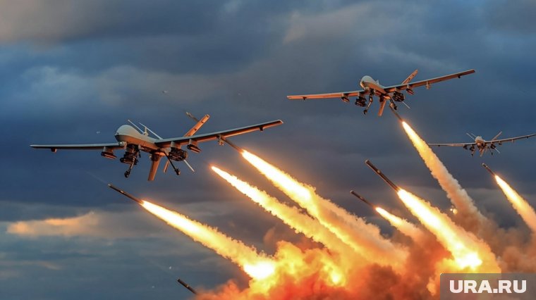 За четыре часа ПВО сбили десятки дронов