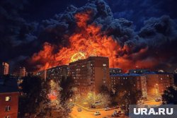На химкомбинате произошло возгорание, однако выбросов веществ в воздух не превышает норм