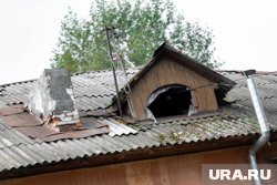 Дом находится в неудовлетворительном состоянии