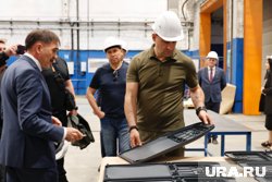 Полпред президента в УрФО Артем Жога работает в Кургане