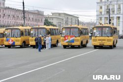 В муниципалитеты Челябинской области переданы 42 школьных автобуса